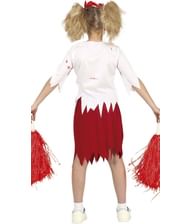 Zombie cheerleader kostume.