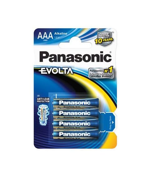 Panasonic EVOiA batteri AAA.