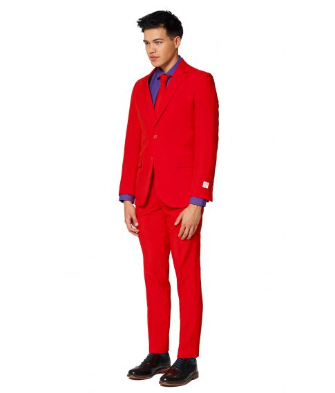 OppoSuit Red Devil - Rødt jakkesæt