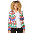 OppoSuit Snazzy Santa blazer.