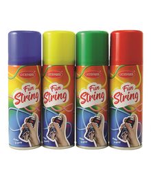 Serpentinspray i 4 farver.