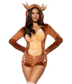 Comfy fawn kostume.