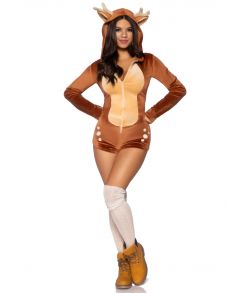 Comfy fawn kostume.