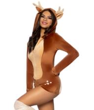 Comfy fawn kostume.