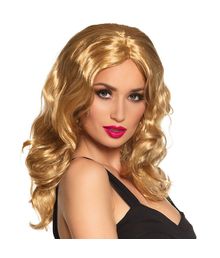 Celebrity paryk blond