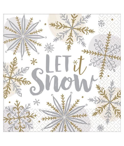 Let it snow servietter