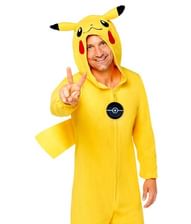 Pokemon Pikachu kostume til voksne.