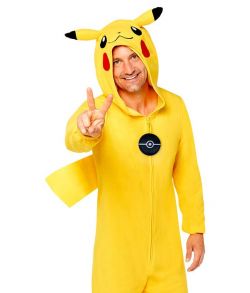 Pokemon Pikachu kostume til voksne.