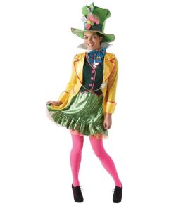 Flot Lady Mad Hatter kostume.