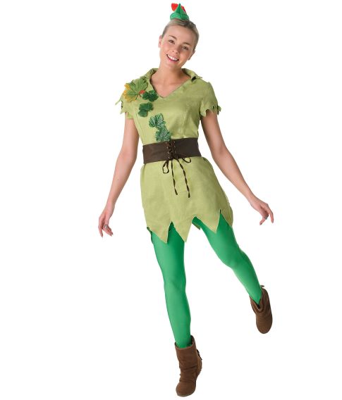 Peter Pan kostume til kvinder.