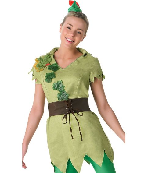 Peter Pan kostume til kvinder.