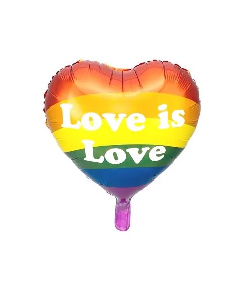 Flot LOVE IS LOVE folieballon