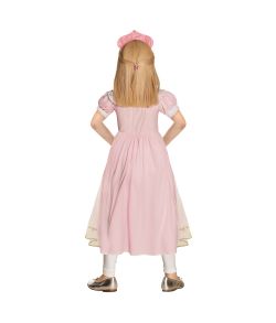 Pink prinsesse kostume til piger str. 3 - 4 år