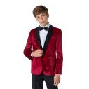 OppoSuits burgundy blazer, dreng