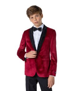 OppoSuits burgundy blazer, dreng