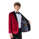 OppoSuits burgundy blazer, dreng