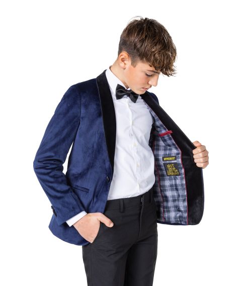 OppoSuits marineblå blazer, teen