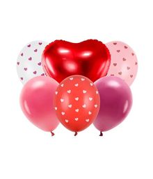 Flot valentine ballonbuket