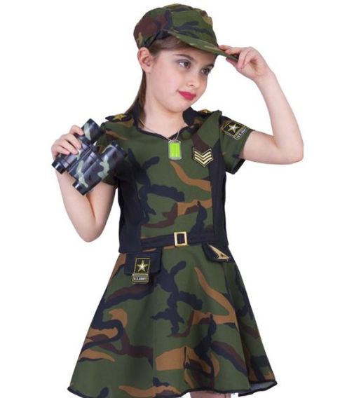 Army girl militær kjole