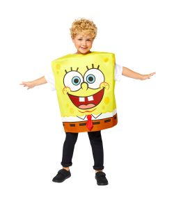 Sjovt SvampeBob Firkant kostume til børn.