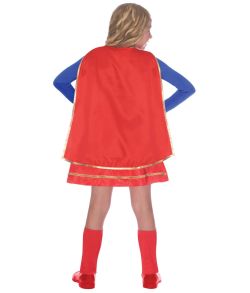 Flot Supergirl kostume  til piger.