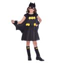 Flot Batgirl kostume størrelse 3 - 12 år.