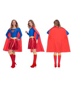 Smart Supergirl kostume til voksne.