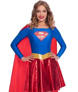 Smart Supergirl kostume til voksne.