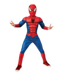 Sejt Spider-man kostume til børn.