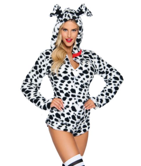 Blødt Darling Dalmatian kostume til kvinder.