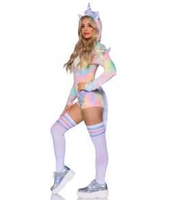 Blødt Comfy Unicorn kostume fra Leg Avenue.