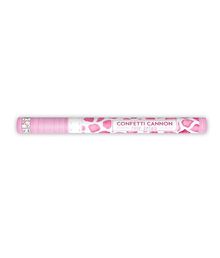 Partykanon 60 cm. Pink rosenblade