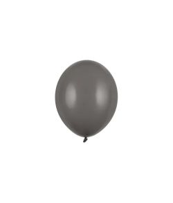 Små Pastel Grå balloner 100 stk 12 cm 