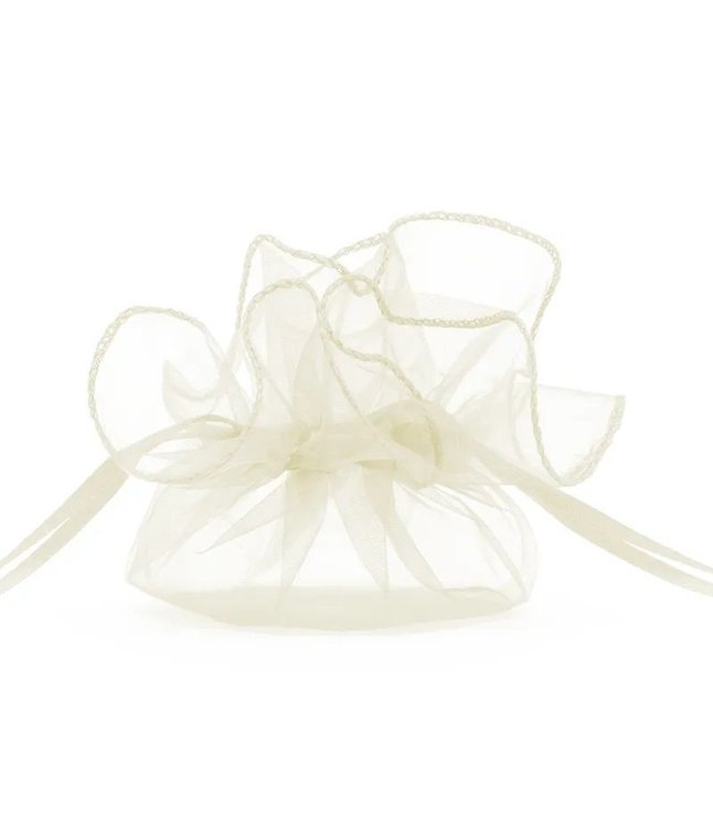 Flotte creme organza poser