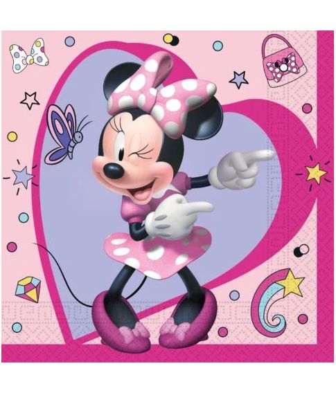 Flotte Minnie Junior servietter 20 stk