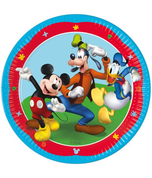 Flotte Mickey tallerkner 23 cm