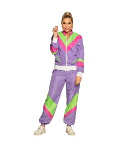 Flot Joggingdragt Retro Babe kostume.