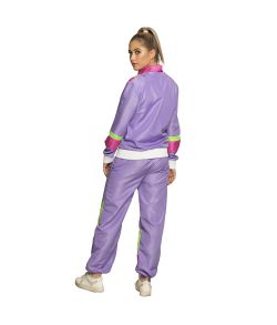 Flot Joggingdragt Retro Babe kostume.