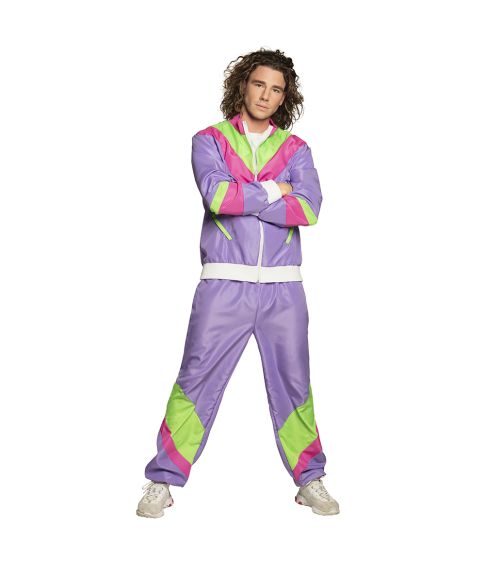 Flot Joggingdragt Retro Dude kostume.