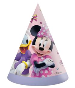 Festlige Disney Minnie junior party hatte 