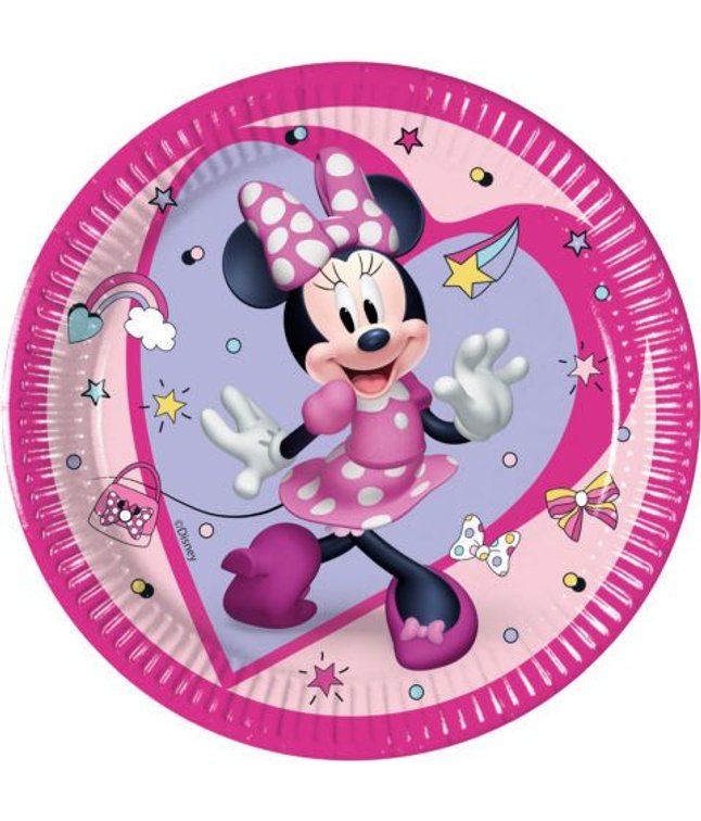 Flotte Minnie Junior tallerkner 19,5 cm