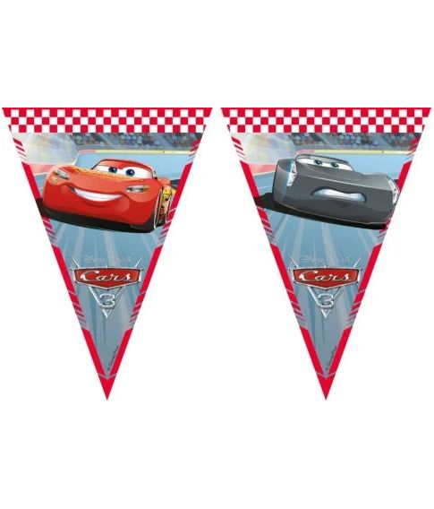 Festlig Cars 3 vimpelguirlande