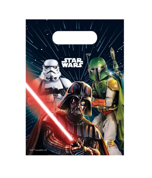 Star Wars galaxy poser 6 stk.