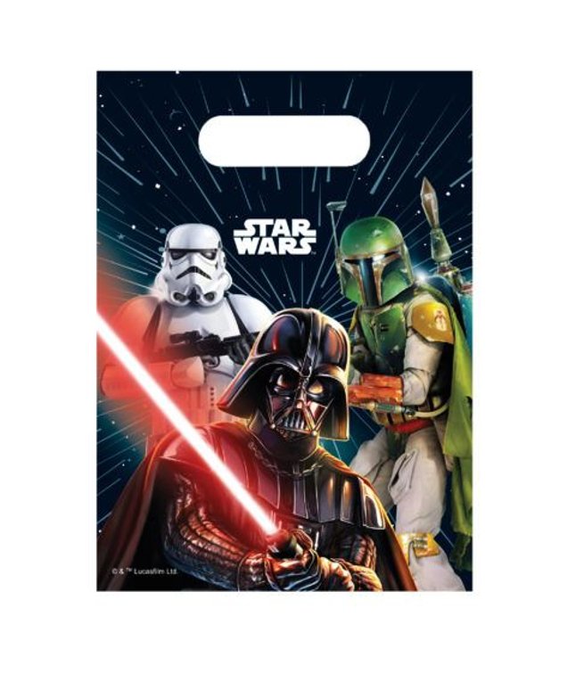 Star Wars galaxy poser 6 stk.