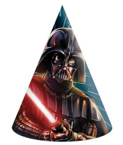 Flotte Star wars partyhat,. 6 stk