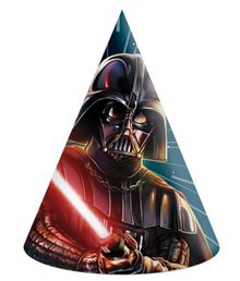 Flotte Star wars partyhat,. 6 stk