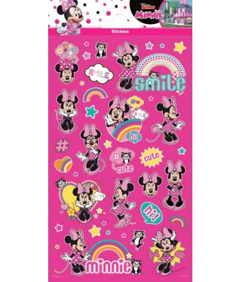 Minnie junior glimmer stickers