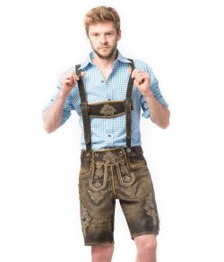 Lederhosen Retro i ægte læder.