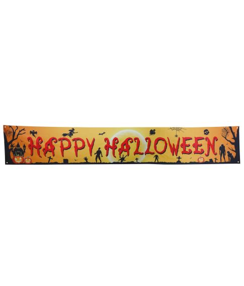 Happy halloween banner 