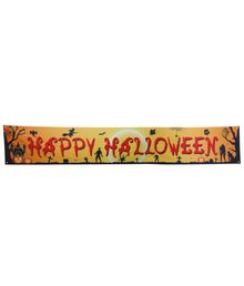 Happy halloween banner 